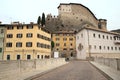 Castle and bridge of the town of Rovereto