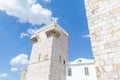 partial view of the castle of Estremoz, a medieval village in Alentejo. Portugal