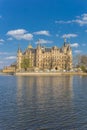 Castle and Burgsee lake in Schwerin