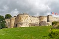 Castle in Caen, Normandy, France Royalty Free Stock Photo