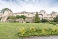 Castle of Caen, Normandy - France Royalty Free Stock Photo