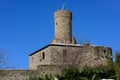 Castle of Campo Ligure under the snow