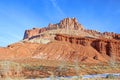 Capitol Reef National Park, Utah, in winter Royalty Free Stock Photo