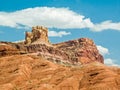 The Castle at Capitol Reef Royalty Free Stock Photo