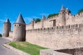 Castle Carcassonne, France Royalty Free Stock Photo