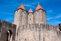 Castle Carcassonne, France Royalty Free Stock Photo
