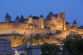Castle of Carcassonne Royalty Free Stock Photo
