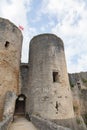 Castle of Carcassonne - south of France Royalty Free Stock Photo