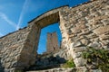 castle of carpineti bismantova stone lands of matilde di canossa tuscan emilian national park Royalty Free Stock Photo