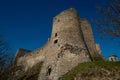 castle of carpineti bismantova stone lands of matilde di canossa tuscan emilian national park Royalty Free Stock Photo