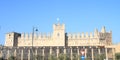 Castle Castello Scaligero with greenhouse