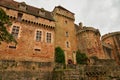 Castle of Castelnau-Bretenoux in France, Valley of Dordogne Royalty Free Stock Photo