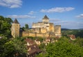 Castle of Castelnaud Royalty Free Stock Photo