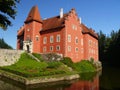 Castle Cervena lhota Royalty Free Stock Photo