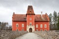 Castle Cervena Lhota. Czech republic Royalty Free Stock Photo