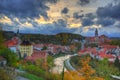 Castle Cesky Krumlov, Czech republic