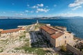 Castle Chateau d`If, near Marseille France. On sunny warm day in Royalty Free Stock Photo