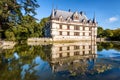 Castle chateau de Azay-le-Rideau, France