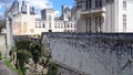 Castle Chateau de Breze in the Loire Valley France. Royalty Free Stock Photo