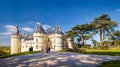 Castle Chateau de Chaumont-sur-Loire, France Royalty Free Stock Photo