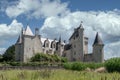 Loire Valley, fairy tale castle, chateau du Rivau, in LÃÂ©merÃÂ©, France