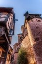 Castle chateau Haut-Koenigsbourg in Orschwiller