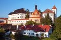 Castle chateau palace Jindrichuv Hradec Czech republic