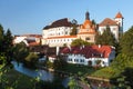 Castle chateau palace Jindrichuv Hradec Czech republic