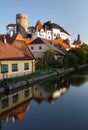 Castle chateau palace Jindrichuv Hradec Czech republic