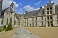 Castle of Chateaudun in Eure et Loir Royalty Free Stock Photo