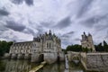 Castle of Chenonceau, Loire region, France. June 27, 2017 snapshot.