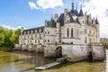 Castle Chenonceau with River Cher, Loire Valley, France