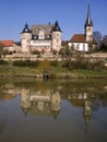 Castle and church