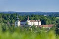 Castle and Church Dobersberg Royalty Free Stock Photo