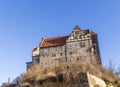 Castle and church in Quedlinburg, Germany Royalty Free Stock Photo