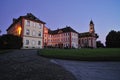 Castle church of St. Marien from Mainau island