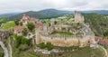 Castle of the city of Frias Burgos, Spain Royalty Free Stock Photo