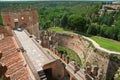 Castle in Coca, Spain Royalty Free Stock Photo