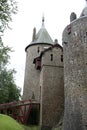 Castle Coch Side View Royalty Free Stock Photo