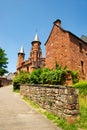 Castle in Collonges la rouge Royalty Free Stock Photo
