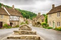 Castle Combe, Cotswold village Royalty Free Stock Photo