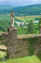 Castle of Compiano. Emilia-Romagna. Italy.