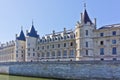 Castle Conciergerie - former royal palace, Paris Royalty Free Stock Photo