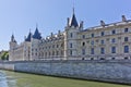 Castle Conciergerie - former royal palace, Paris Royalty Free Stock Photo