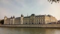 Castle Conciergerie - former royal palace and prison, Paris, France. Royalty Free Stock Photo