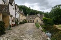 Castle Coombe village Royalty Free Stock Photo