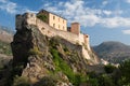 Castle of Corte, Corse Royalty Free Stock Photo