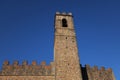 The Castle of the Counts Guidi of Poppi, Italy. Royalty Free Stock Photo
