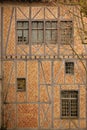 Castle of the Counts. Herringbone pattern. Carcassonne. France