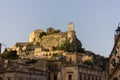 Castle of the Counts of Modica on Siciyl, Italy Royalty Free Stock Photo